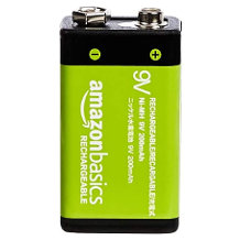 Amazon Basics batteria 9V ricaricabile