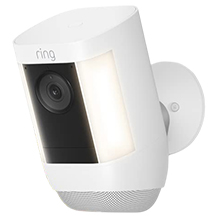 Ring lampada da esterno con telecamera