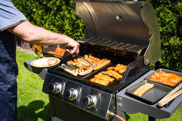 barbecue a 3 fuochi