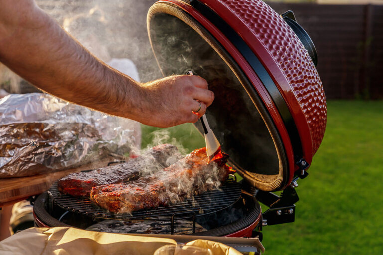 barbecue in ceramica