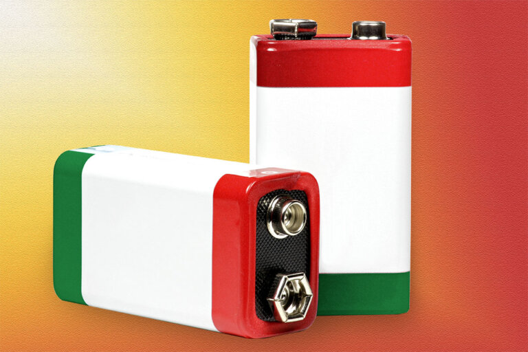 batteria 9V ricaricabile