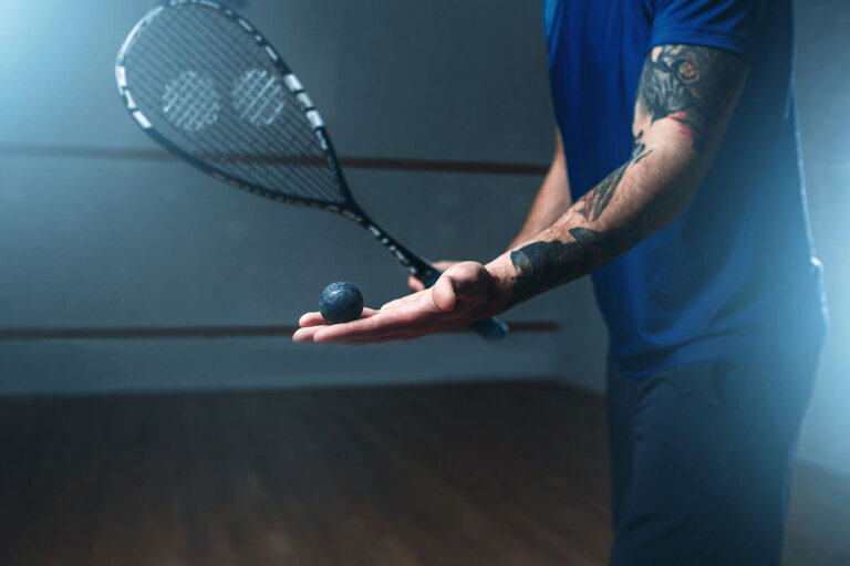 racchetta da squash